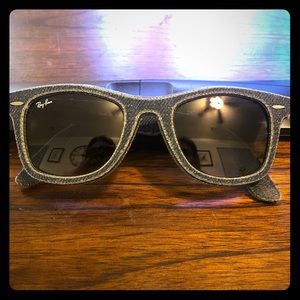 Authentic Ray-Ban Denim Wayfarer Sunglasses